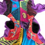 Handmade Patchwork Womens‎ M Zip Up Long Hoodie Jacket Distressed BOHO Hippie Artsy Photo 8