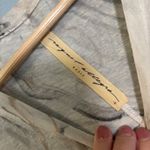 Raquel Allegra Womens Linen Blend Marble Print Beige Maxi Tank Dress Size Tan Size XS Photo 2