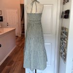Madewell Modular gingham tiered removeable midi dress Photo 12