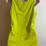 Tek Gear Lime Green Sleeveless Top with Pink Embroidery Sz L GUC Size L Photo 1