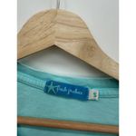 Fresh Produce  Womens Tee Size Small Blue Fish Aquatic Cotton Coastal Beach Shirt Photo 3