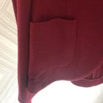Iisli Maroon Wool One Button Blazer Photo 3