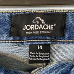 Jordache Jeans High Rise Straight-size 14 inseam 28” excellent condition Photo 3
