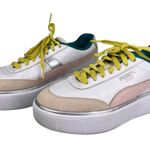 Puma  Oslo Maja OQ Women’s Sneaker White Pink Green 8 Photo 4