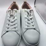 Ted Baker London floral leather upper lace up sneaker shoes white size 8.5 Photo 4