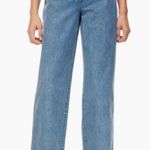 Wilfred Aritzia High Rise Wide Leg Jean in Ocean Medium Blue Size 0 XS Photo 7