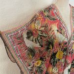 Nine West Floral Swim Coverup - Pink and Green Photo 3