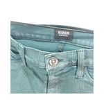 Hudson Jeans Hudson Mid Rise Nico Super Skinny Jeans Women 27 Teal Blue Animal Print Coated Photo 3