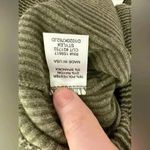 Altar'd State Altar’d State Aida Ribbed Button Down Olive Green Top Size M Photo 3