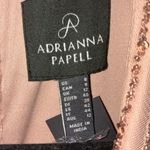 Adrianna Papell Madigan Beaded Sequins Gown in Rose Gold Size 8 NEW Photo 6