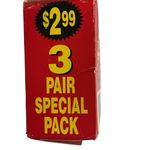 No Nonsense 3 Pack‎ Vintage Pantyhose with Reinforced Toe Size Queen Nude NWB Brown Photo 1