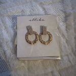 Ettika Gold hoop earrings‎ Photo 2
