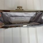 Gunne Sax  Jessica McClintock Gray Satin Clutch Clasp Photo 1