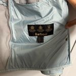 Barbour  Sky Blue Quilted Puffer Jacket Size 6 Photo 3
