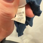 Athleta La Palma Navy Blue Sleeveless Mid Length Stretch Relaxed Dress Small Photo 6