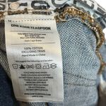 One Teaspoon  Free People High Waist Distressed Bonita Blue Cult Denim Shorts 26 Photo 9