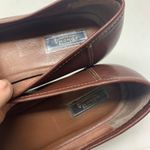 Sonoma Vintage Burgundy Brown Leather Horsebit Loafers Women’s Size 11 Moc Toe Photo 2