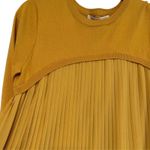 English Factory  Pleated Dress With Long Sleeve Faux Sweater Size S New with Tag Photo 7