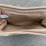 Carpetbags of America Wristlet clutch bag purse 70s Retro Vintage Neutral Tan Photo 3