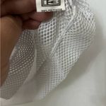 Women's White and Pink Mesh Camisole Size XL Photo 3