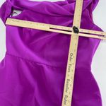 Sachin + Babi ‎ Dress Womens 2 Purple Davis Gown Crepe Asymmetrical Off Shoulder Photo 9