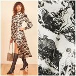 Reformation ๐๐ Maple Dress ~ 100% Silk Elysian Print 0 NWOT Photo 1