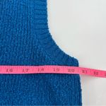NWT Free people Beach Penny sweater vest blue sz M Size M Photo 6