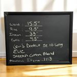 1113 Levi's Signature Bootcut Jeans 10L (31x33) Stretch Cotton Blend Blue Size 10 Photo 8