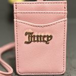 Juicy Couture Pink Card Holder with Lanyard Photo 5
