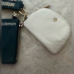 Lululemon NWTS  Dual Pouch Wristlet Wordmark Photo 3
