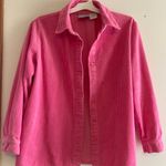 Blair Pink Corduroy Button Up Photo 0