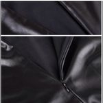 Abody body con dress almost light sheen LBD date night black midi form fitting Size M Photo 3