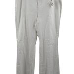 Free People WE THE FREE x  Curvy Jeans Size 35 NWT White Denim Plus Curvy Raw Hem Photo 0