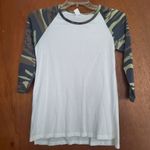 Hybrid Apparel Camo baseball tee Photo 4