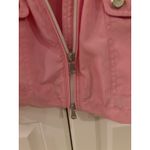 Ralph Lauren LAUREN  Pink Lightweight Jacket Drawstring Waist Zip Front Women's M Photo 3