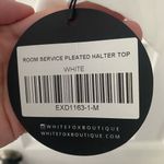 White Fox Boutique NWT white fox room service halter top Photo 2
