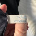 Vintage Van Raalte sleek minimalist black slip dress lingerie coqutte vixen 34 Photo 4