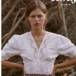 Rouje 100% cotton White Blouse NEW Size 4 Photo 1