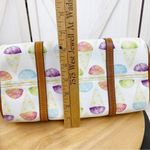 Dooney & Bourke  Snowcone Barrel Shoulder Bag Purse White Pastel Leather Photo 13