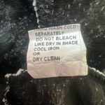 Lungo L'Arno Cardigan Womens Small Black White Floral Applique Flower Bohemian Photo 7