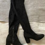 INC Black Over Knee High Boots Photo 0