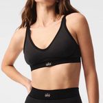 Alo Yoga  Airlift Line Up Bra Black S Photo 0