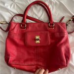 Elegant Red Leather Handbag Photo 0