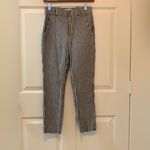 Hollister Black and White Striped Pants. Size-X-Small Photo 1