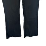ASOS Black Cotton Blend Basic Plain Career Slacks Pants Women Sz 12 Photo 3