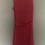 41 Hawthorn Polka Dot Dress Knee Length NWOT Pink Size M Photo 4