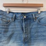 Levi's Levi’s 501 High Rise Denim Cutoff Shorts Sierra Oasis Size 32 Photo 3