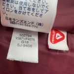 Lands' End Flannel Lined Coat Primaloft Hooded Red Burgundy Size XL Photo 6