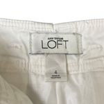 Loft Ann Taylor  white bermuda shorts Photo 4