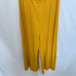 Love Tree  Summer Loving Woman’s Large Mustard Yellow Jumpsuit‎ Romper Photo 9